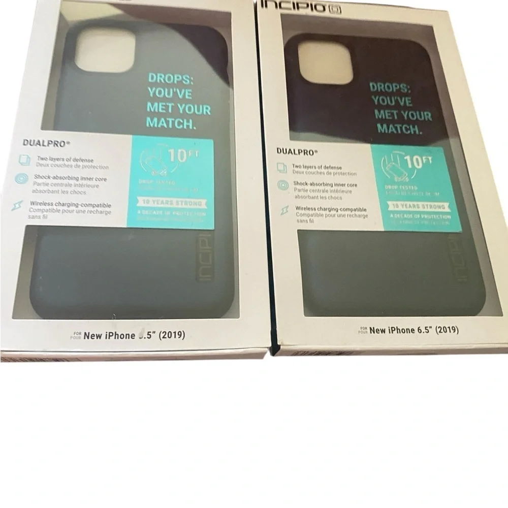 Incipio DualPro Black Phone Case for iPhone 6.5